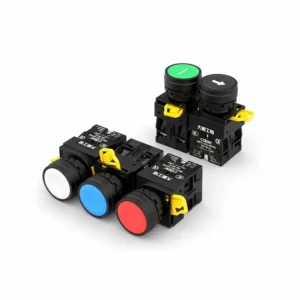 Plastic push button switches 22mm 10a 600V control custom symbol self-Reset pushbutton