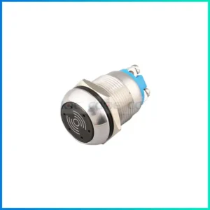 red led metal buzzer 12v 19mm alarm indicator light 85db shound waterproof ip65