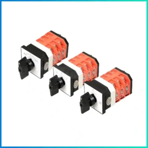 Changeover switches selector 3 Positions 12 Terminals latching